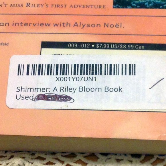 3 for $10 sale! Middle Grades ghost story - Shimmer, alyson noel - Picture 4 of 6